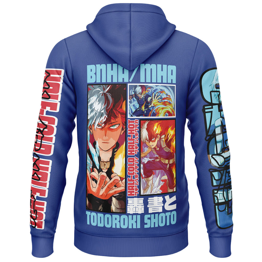 Todoroki Shoto Demon Slayer Streetwear  3D Hoodie
