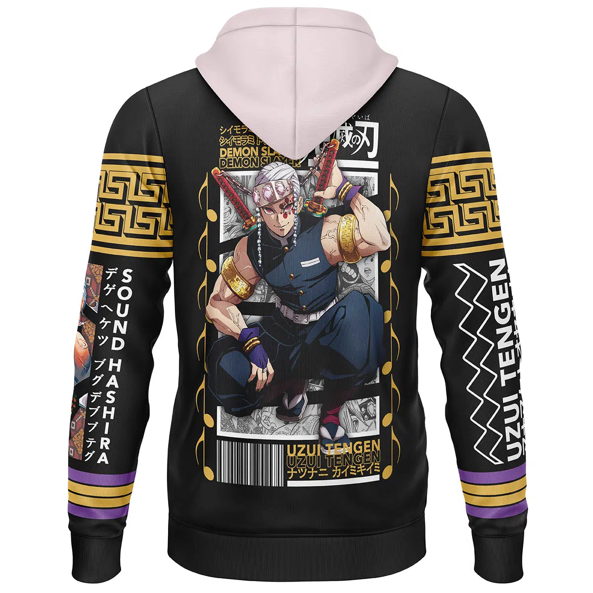 Uzui Tengen Demon Slayer Streetwear  3D Hoodie