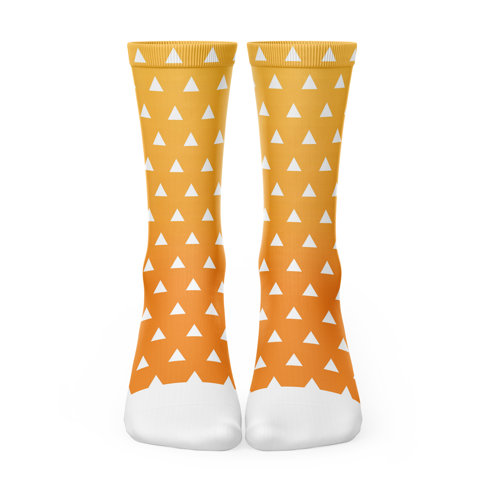 Zenitsu Agatsuma Demon Slayer Premium Socks