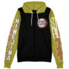 gyomei Zip Hoodie Front Mockup - Demon Slayer UK Shop