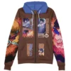inosuke Zip Hoodie Front Mockup - Demon Slayer UK Shop