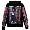 kokushibo Zip Hoodie Back Mockup - Demon Slayer UK Shop