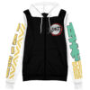 obanai Zip Hoodie Front Mockup - Demon Slayer UK Shop
