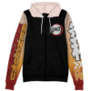 rengoku Zip Hoodie Front Mockup 1 - Demon Slayer UK Shop