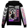 shinobu Zip Hoodie Back Mockup - Demon Slayer UK Shop