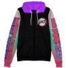 shinobu Zip Hoodie Front Mockup - Demon Slayer UK Shop