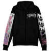 shinobu Zip Hoodie Front Mockup - Demon Slayer UK Shop
