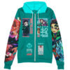 tanjiro Zip Hoodie Front Mockup - Demon Slayer UK Shop