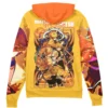 zenitsu Zip Hoodie Back Mockup - Demon Slayer UK Shop